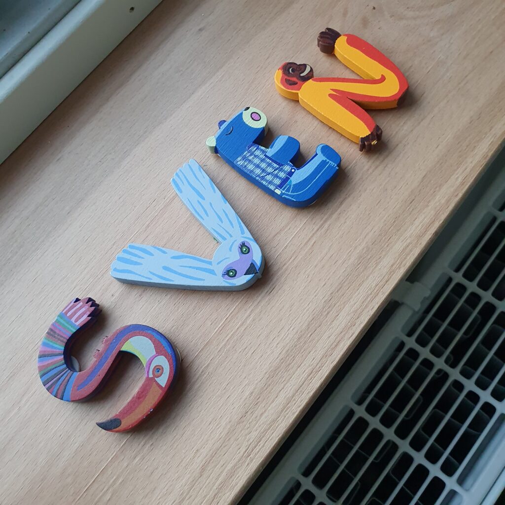 Houten letters