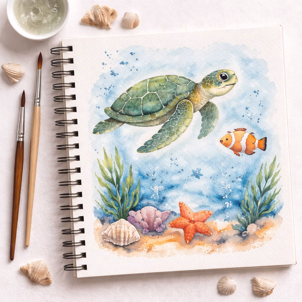 Watercolor with Me